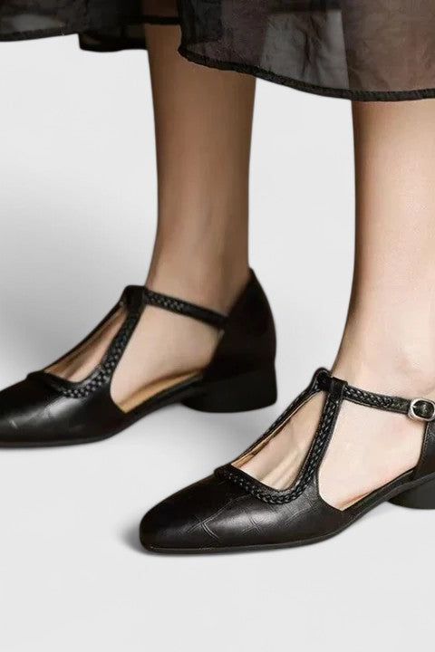 Delphine | Sandali piatti eleganti