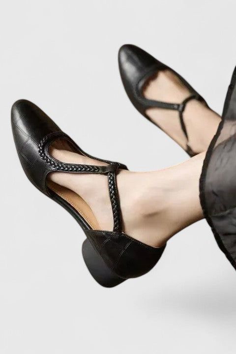 Delphine | Sandali piatti eleganti